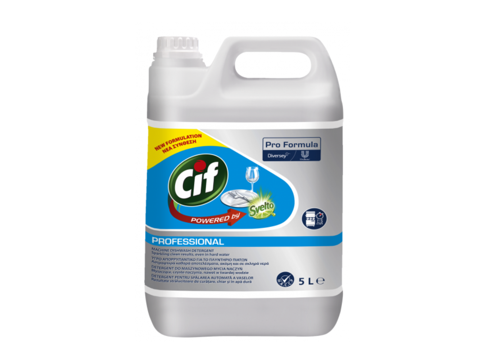 CIF LIQUID Diversey 5L Płyn do zmywarek do naczyń